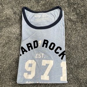 Hard Rock Cafe Orlando Blue Tshirt Size L